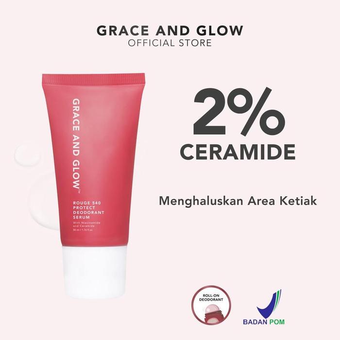 Gambar GRACE AND GLOW Body Serum Black Opium - English Pear - Miss Moisture - Rouge - Peony Blush / Serum Badan - Deodorant Rouge dari Menthik official undefined Tokopedia