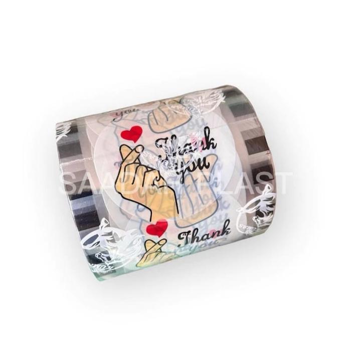 Gambar PLASTIK LID CUP SEALER KHUSUS GOJEK GRAB CUP POLOS 1000 CUP SEAL CUP - TQ PUTIH dari Plastik 18 undefined Tokopedia