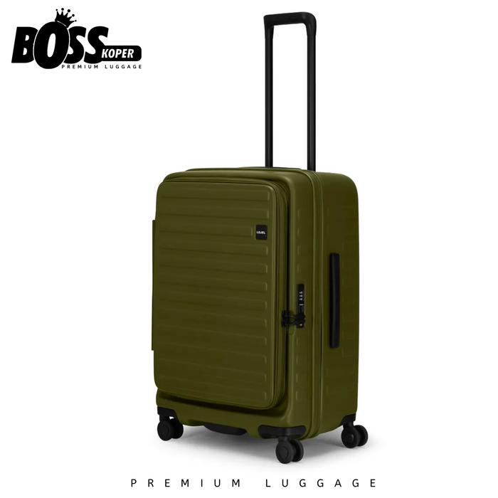 Gambar Koper LOJEL Hardcase 24 Inch Kuat TSA lock + Expand Di Perbesar - Cactus dari Boss Koper undefined Tokopedia