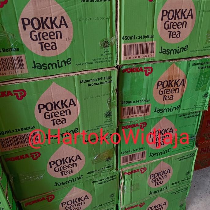 Gambar Pokka Green Tea Jasmine Botol Dus Isi 24 Botol dari Gerai Utopia undefined Tokopedia