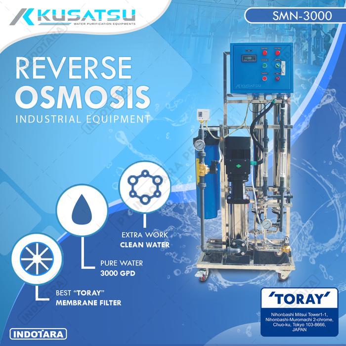 Gambar Industrial Reverse Osmosis System Kusatsu - SMN Series - 4500 Galon/Hari dari PT. Indotara Persada undefined 5 Tokopedia
