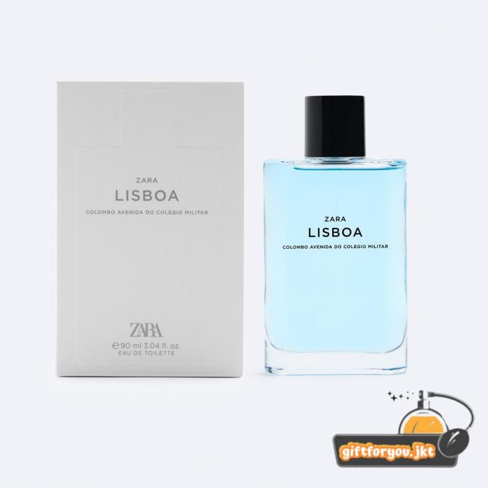 Parfum Zara Man Lisboa 90 ml EDT Original Perfume Laki Laki Cowok Pria  Parfume Fragrance LISBOA 90ML