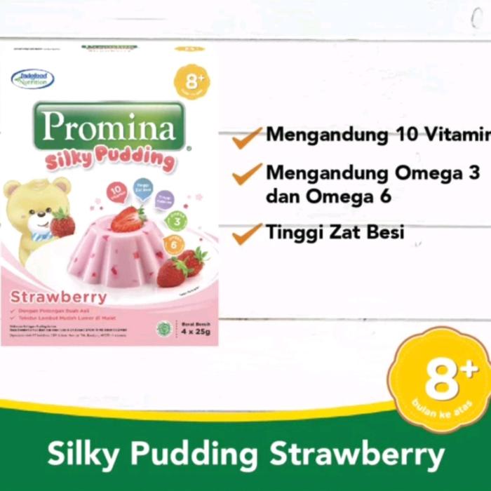 Gambar PROMINA Baby Silky Puddimg - strawberry dari CHIBBY BABY SHOP undefined Tokopedia