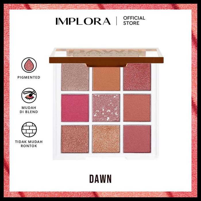 Gambar Implora NEW Eyeshadow Palette - Dawn, Eyeshadow dari Menthik official undefined Tokopedia