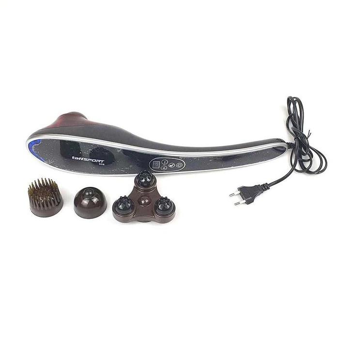 Gambar [FREE ONGKIR] Alat Pijat Elektrik Setalah Fitnes GYM Olahraga Pijat Elektrik Pundak Punggung Shiatsu Infrared / Electric Back Massager healthcare Deep Tissue Relax Neck Body massage Pain Relief Shiatsu Infrared Handheld massajeador cellulit - Hitam dari Glowbar byshop undefined Tokopedia