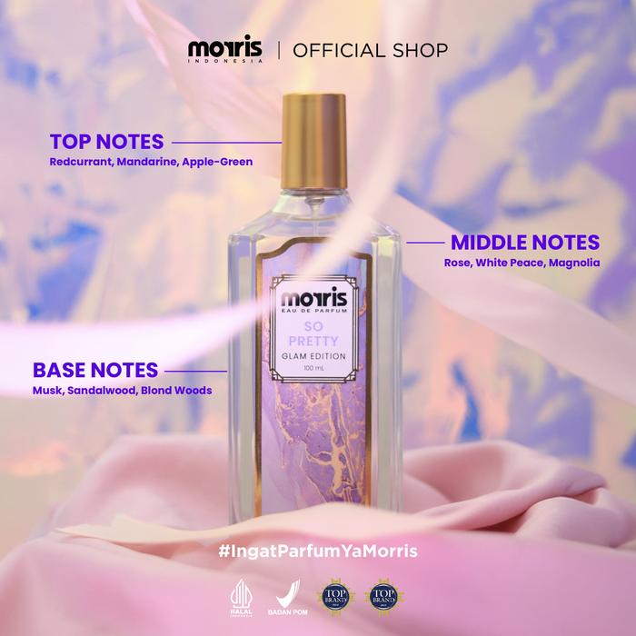 Gambar Morris EDP Glam Edition 100ml - Parfum Wanita - So Pretty dari Morris Indonesia_NEW undefined Tokopedia