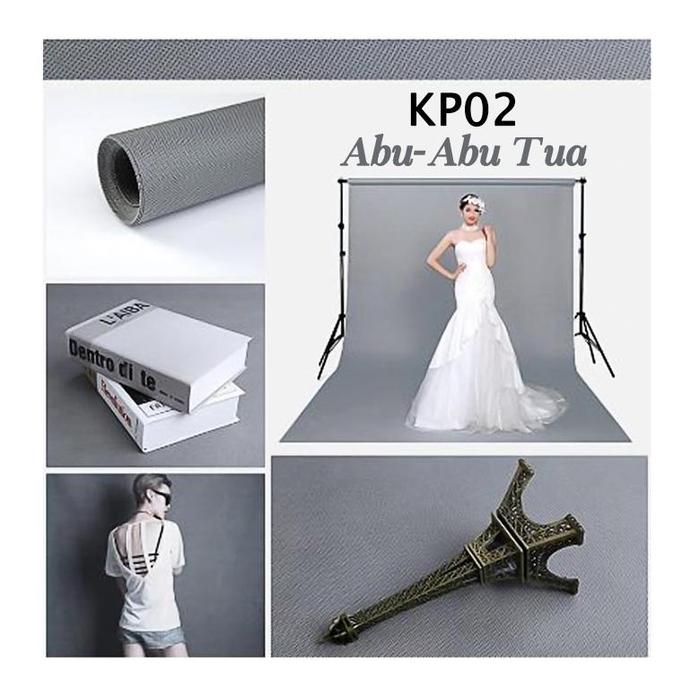 Gambar MUTIARA CAM. Background Backdrop Foto Photo Self Studio Photobooth Live Kanvas Nonwoven Spunbond Polos Tebal 3x3 3x4 3x5 3x6 3x8 meter - Abu-abu Tua, 3x3 meter dari MUTIARA CAM undefined Tokopedia