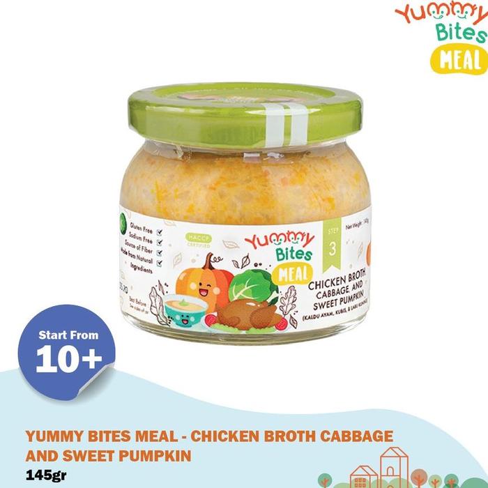 Gambar Mega Yummy Bites Meal 145G Step 3 - Chicken Broth dari Hutriaji Shhop undefined Tokopedia