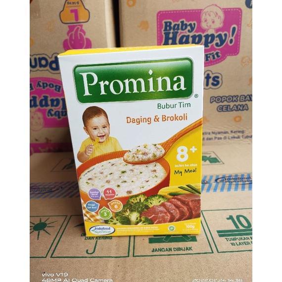 Gambar Petjah Promina Bubur Tim 100 Gr - Daging brokoli, Box dari Shiloh Oulett undefined Tokopedia