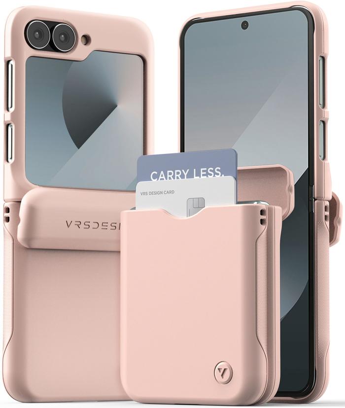 Gambar Case Samsung Galaxy Z Flip 6 VRS Design Terra Guard Modern Go Casing - Pink Sand dari GET-WID undefined Tokopedia