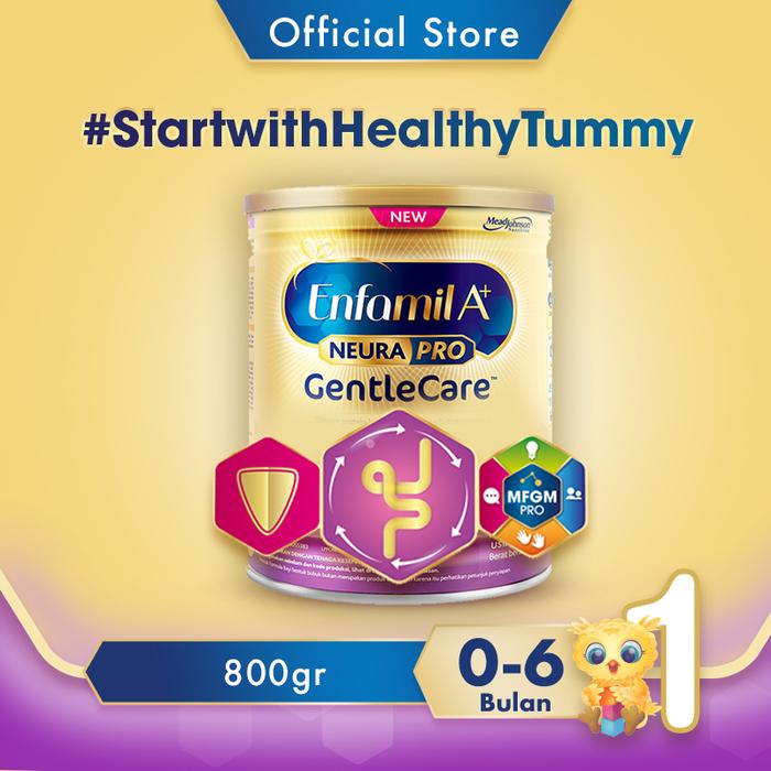 Gambar Enfamil A+ Gentle Care Tahap 1  (0-6 Bulan)  350gr / 800gr - 350 gr dari Little sun undefined Tokopedia