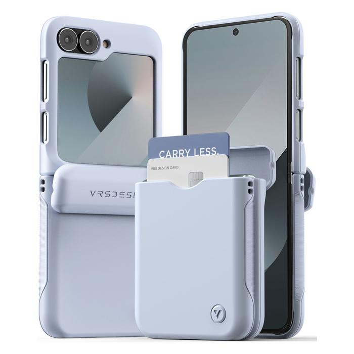 Gambar Case Samsung Galaxy Z Flip 6 VRS Design Terra Guard Modern Go Casing - Blue dari GET-WID undefined Tokopedia