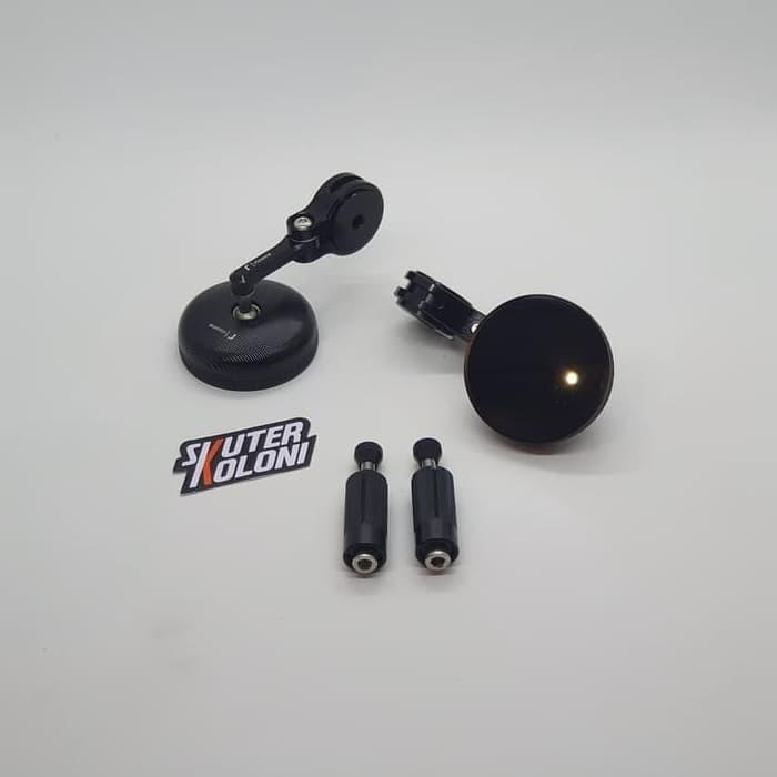 Gambar Rizoma Rep CNC 22mm Barend Spion Vespa LX S Sprint Primavera GTS - BLACK dari skuterkoloni undefined Tokopedia