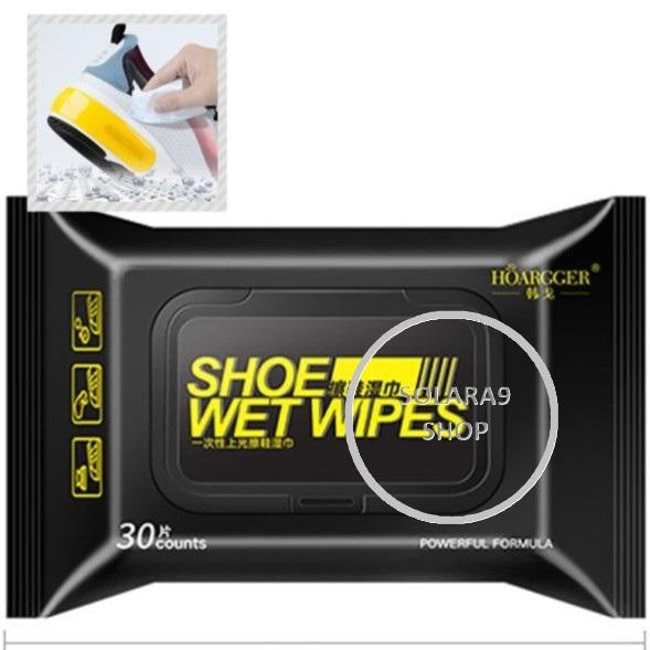 Gambar Tissue Basah Pembersih Sepatu Isi 80 lembar Quick Wipes Shoe Cleaner - 30 sheet dari Harell Store undefined Tokopedia