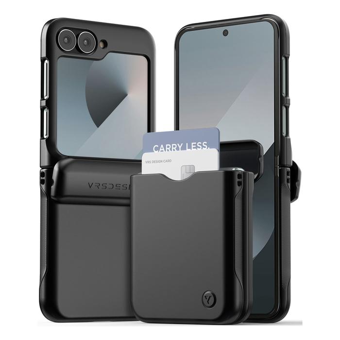 Gambar Case Samsung Galaxy Z Flip 6 VRS Design Terra Guard Modern Go Casing - Black dari GET-WID undefined Tokopedia