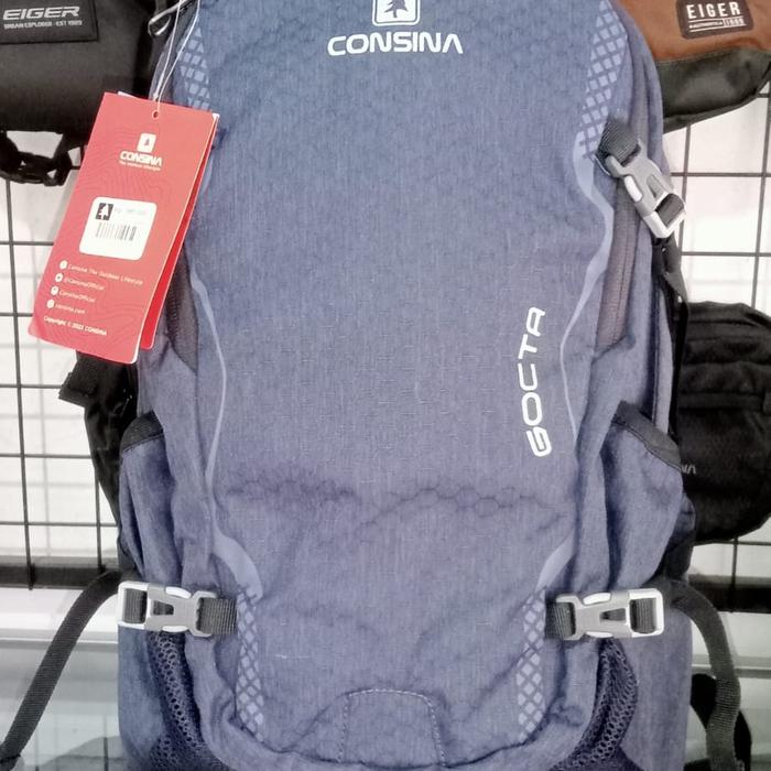 Gambar Daypack Consina Gocta Tas Gendong Tas Punggung Ransel Outdoor - Dark Grey dari Omah Outdoor Solo undefined Tokopedia
