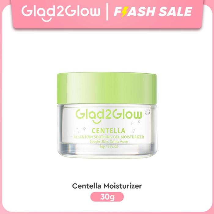 Gambar Glad2Glow Centella Soothing Moisturizer Gel Cica Pelembab Wajah 55G/30G Oil-Control Hydrating Moisturizer Jerawat Control Cream Day & Nht Cream Skincare Memperbaiki Skin Barrier Dan Primer Menghidrasi Kulit Wajah - 30g-flash sale dari yuliastore112 undefined Tokopedia