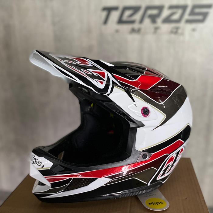 Gambar HELM TLD D4 POLYACRYLITE MIPS - CHRCOAL RED dari teras MTB undefined Tokopedia