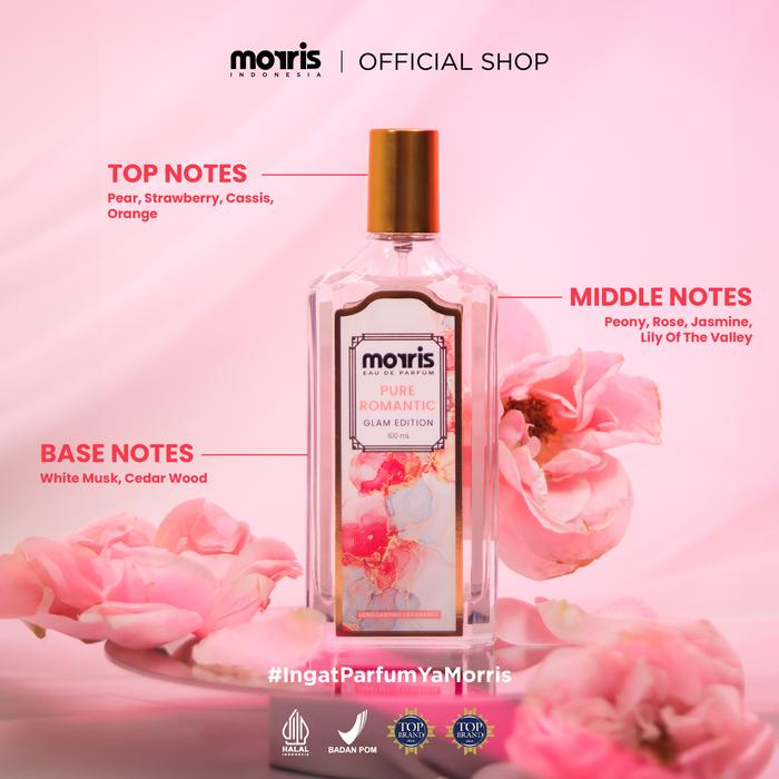 Gambar Morris EDP Glam Edition 100ml - Parfum Wanita - Pure Romantic dari Morris Indonesia_NEW undefined Tokopedia
