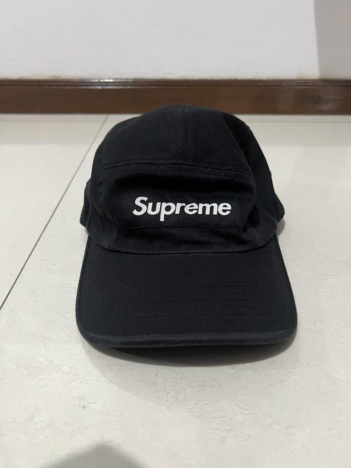 24ss Supreme Washed Chino Twill Camp Cap（Supreme 24ss