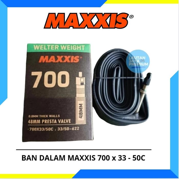 Ban Dalam Maxxis 700x33-50c Ban dalam MAXXIS Gravel di Lautan Jaya Premium  Tokopedia
