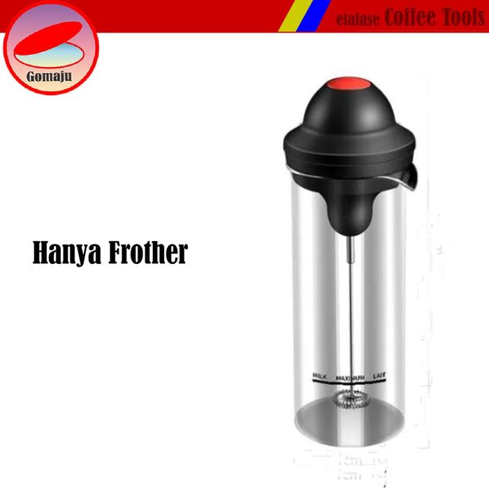 Gambar Milk Frother Electric Alat Pengocok Susu Pembuih Susu Telor + Gelas Kocok Pengaduk Susu Baterai - Hanya Frother - Frother dari gameshop original undefined Tokopedia