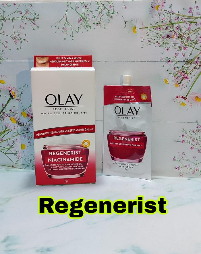 Gambar Sachet Olay 7 gr Regenerist Day Cream / Olay Total Effects 7in1 SPF 15 / Retinol 24 Ukuran Travel Size Ekonomis Dijamin Original Pilih Variasi - Regenerist dari FaithLuckShop undefined Tokopedia
