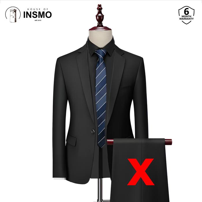 Gambar Jas Formal Slim Fit Pria Setelan Blazer Exclusive - Hitam Jas, XS dari House of Insmo undefined Tokopedia