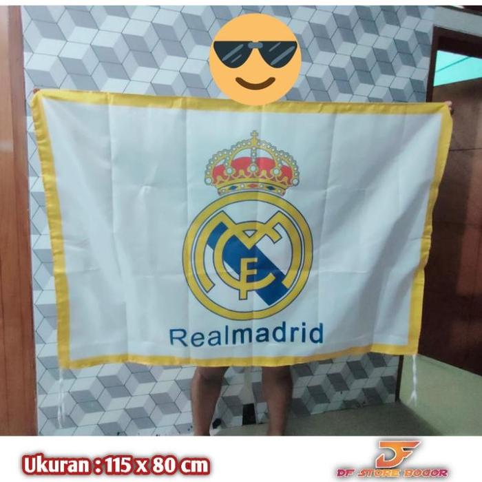 Gambar Bendera Real Madrid New Flag Madrid Besar Termurah - Madrid 2 dari Freed Shoop undefined Tokopedia