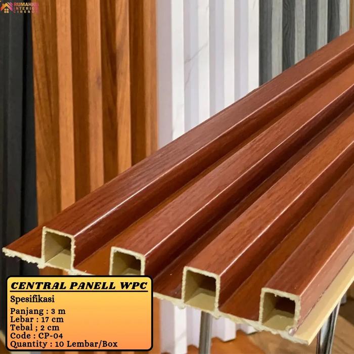 Gambar WPC kisi kisi hiasan dinding interior rumah Harga/Lbr - CP-01 dari Gudang Lantai Kayu Cirebon undefined 5 Tokopedia
