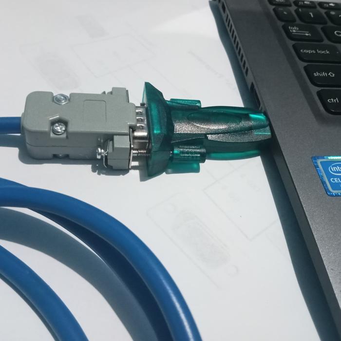 Gambar Kabel PLC Omron CJ, CS, CQ Series Standart Omron Pemrograman PLC to PC (RS232) - + Serial to USB dari Anugerah Otomasi undefined Tokopedia