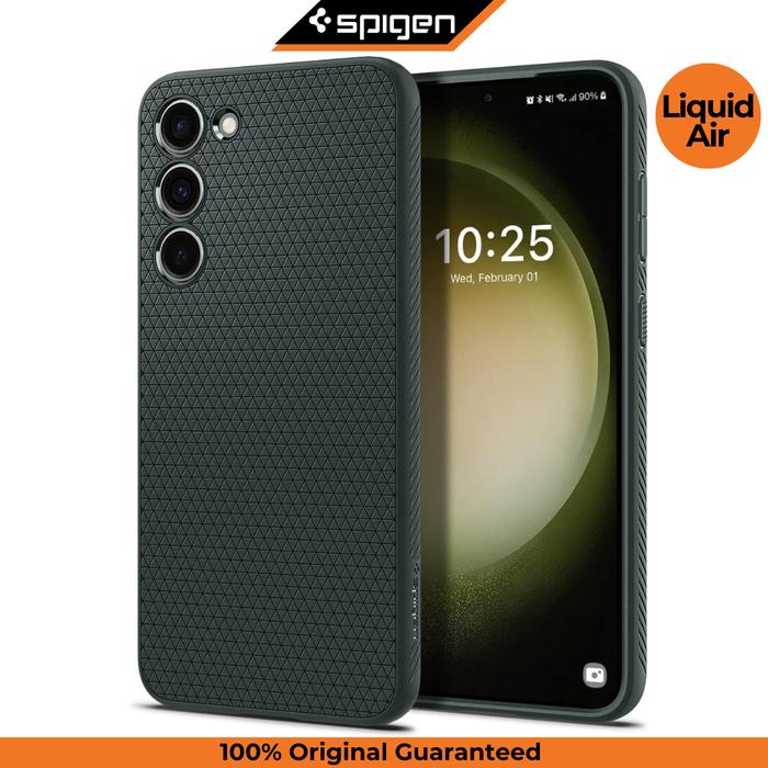 Gambar Case Samsung Galaxy S23/S23 Plus 5G Spigen Liquid Air Armor Casing - Hijau, S23 dari Xperience Store undefined Tokopedia