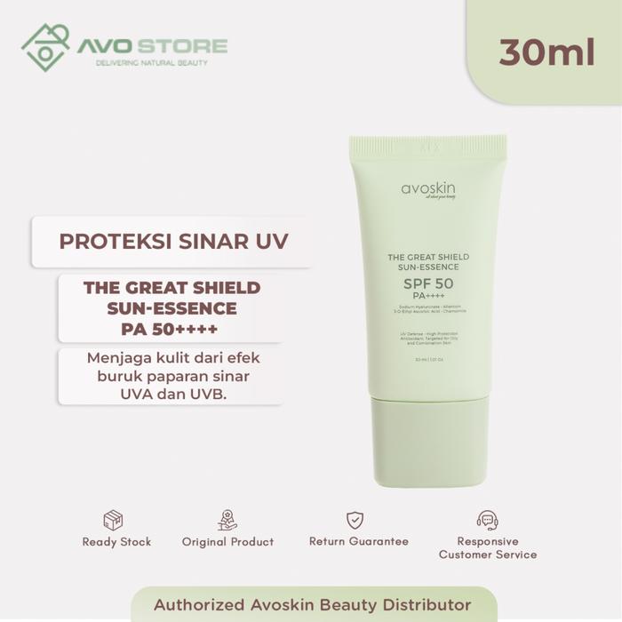 Gambar Avoskin The Great Shield Sunscreen - 30 ml dari Avo Store Jakarta undefined Tokopedia
