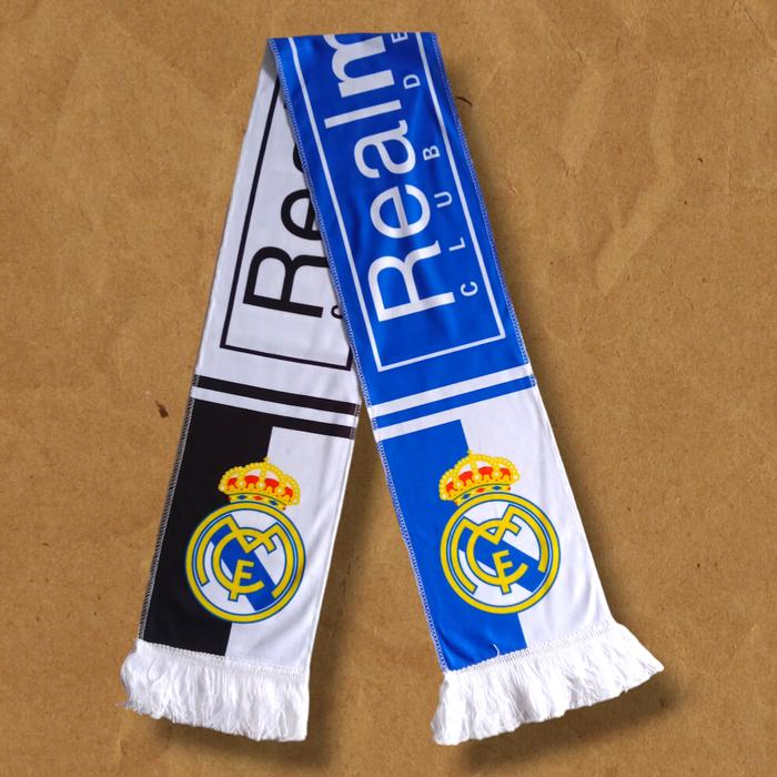 Gambar Scarf Pria Printing REAL MADRID dari asportbantul undefined Tokopedia