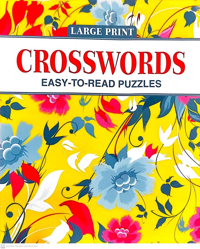 Gambar Large Print Crosswords Easy-To-Read-Puzzles dari SAI BOOKSTORE undefined Tokopedia