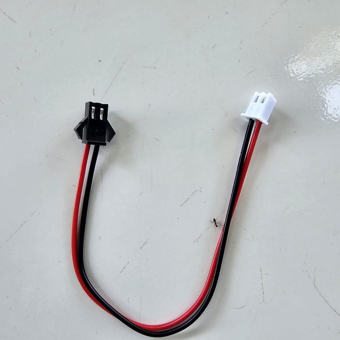 Gambar 15cm kabel konektor Jst XH XH2.54 2pin 3pin to SM SM2P SM3P RC Lipo elektronik soket hitam putih - 2Pin dari My Aladin undefined Tokopedia