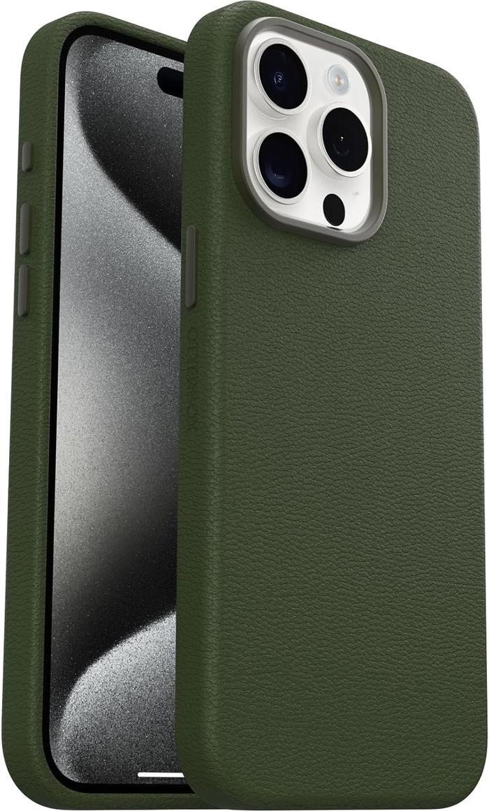 Gambar Casing iPhone 15 Pro Max OtterBox Symmetry Cactus Leather Case with MagSafe - Cactus Groove dari OtterBox by IGA undefined Tokopedia