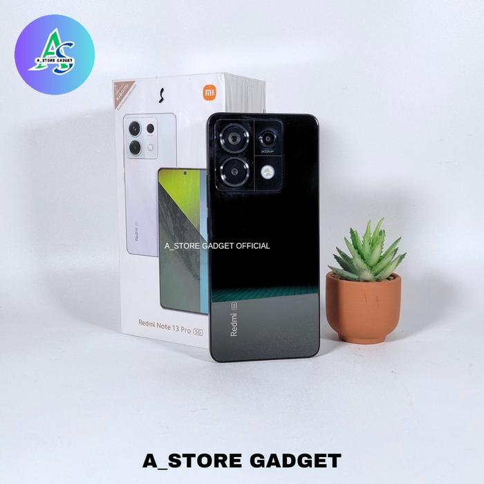 Gambar Redmi Note 13 Pro 5G 8/256 & 12/512 Second Fullset - Hitam, 8/256 dari A STORE GADGET_NEW undefined Tokopedia