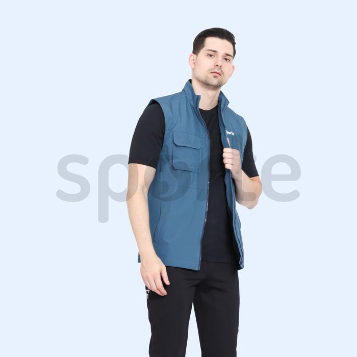 Gambar Sporte Vest Jacket Ourdoor - Liam Vest - Greyish Blue, M dari Sporte undefined Tokopedia