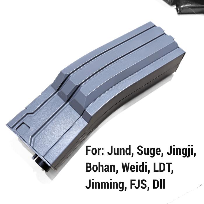 Gambar Mag Casket Magazine M4 HK416 WGB Water Gel Blaster Universal M4 - Grey dari Passstah Works undefined Tokopedia