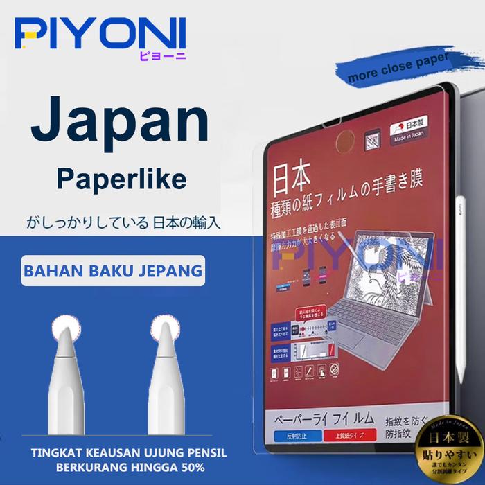 Gambar Piyoni Magnetic iPad  Paperlike 10.2 inch,Kent Paper Screen Protector - Compatible with iPad 10.2 (2021/20/19) - Removable & Reusable Matte Film - Reduces Pencil Tip Wear - Paperlike, iPad 7/8/9 Gen dari Piyoni undefined Tokopedia
