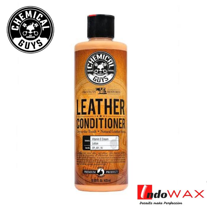 Gambar Chemical Guys Leather Conditioner Perawatan Pelembab Jok Kulit Mobil Mencegah Kulit Kering dan Retak dari IndoWAX undefined Tokopedia