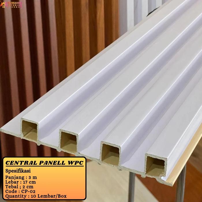 Gambar WPC kisi kisi hiasan dinding interior rumah Harga/Lbr - CP-01 dari Gudang Lantai Kayu Cirebon undefined 3 Tokopedia