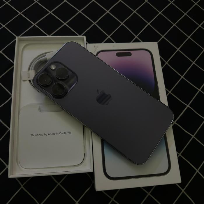 Gambar Iphone 14 promax 512gb dual sim nano fullset original za/a dari talkcall-Store undefined Tokopedia