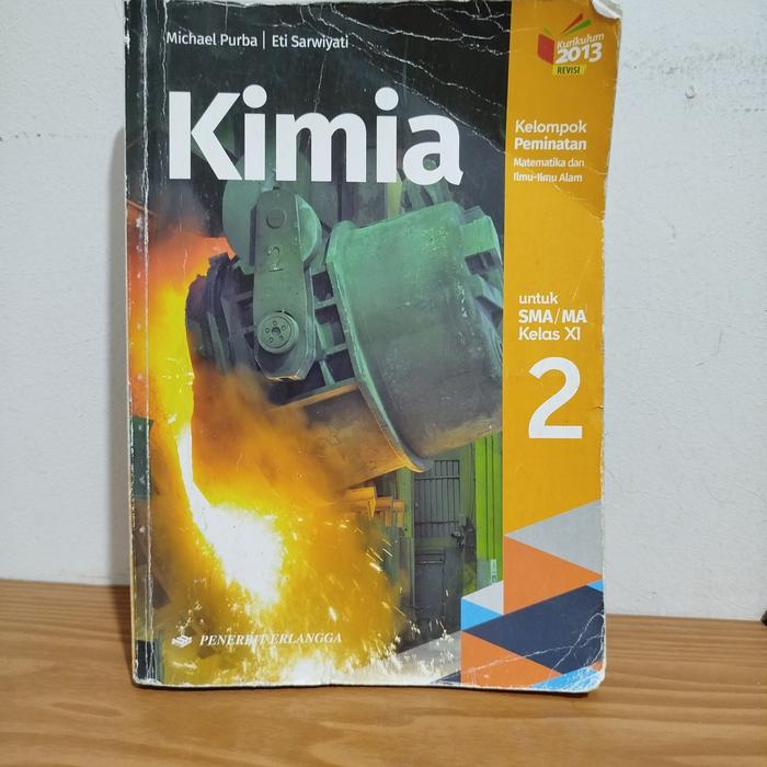 Gambar Buku cetak kimia untuk SMA/MA kelas XI Michael Purba Penerbit Erlangga dari CrochetHeaven undefined Tokopedia