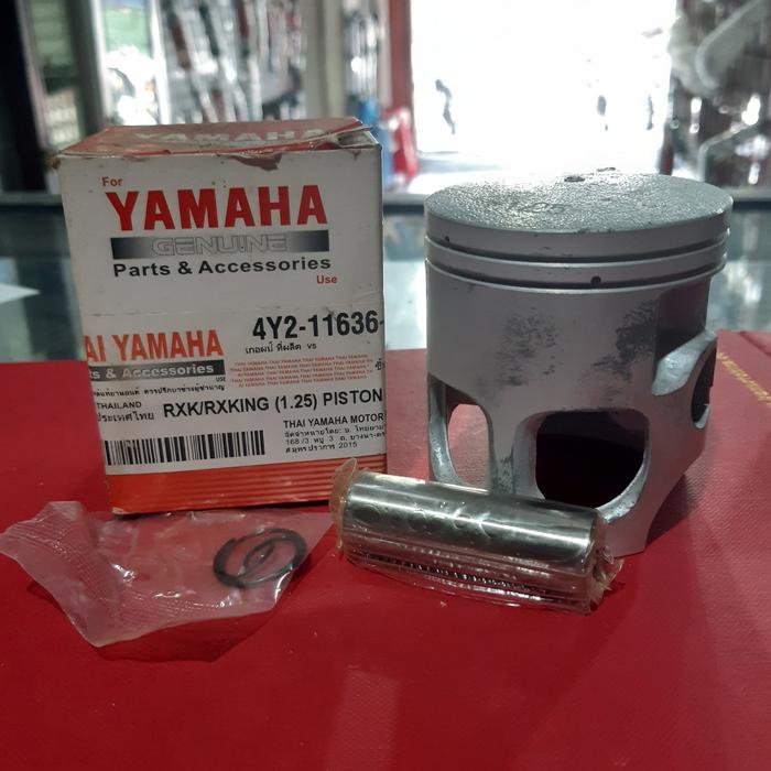 Gambar PISTON ONLY RX KING OVER SIZE 1.25 YAMAHA GENUINE PART ORIGINAL dari utama motor undefined Tokopedia