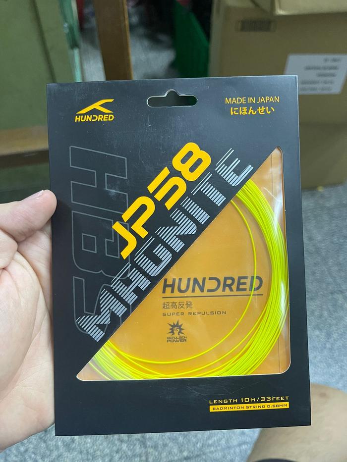 Gambar Senar Badminton HUNDRED JP 58 MAGNITE / JP58 MAGNITE ORIGINAL - Sorbert Lime dari ANUGERAH SPORTS undefined Tokopedia