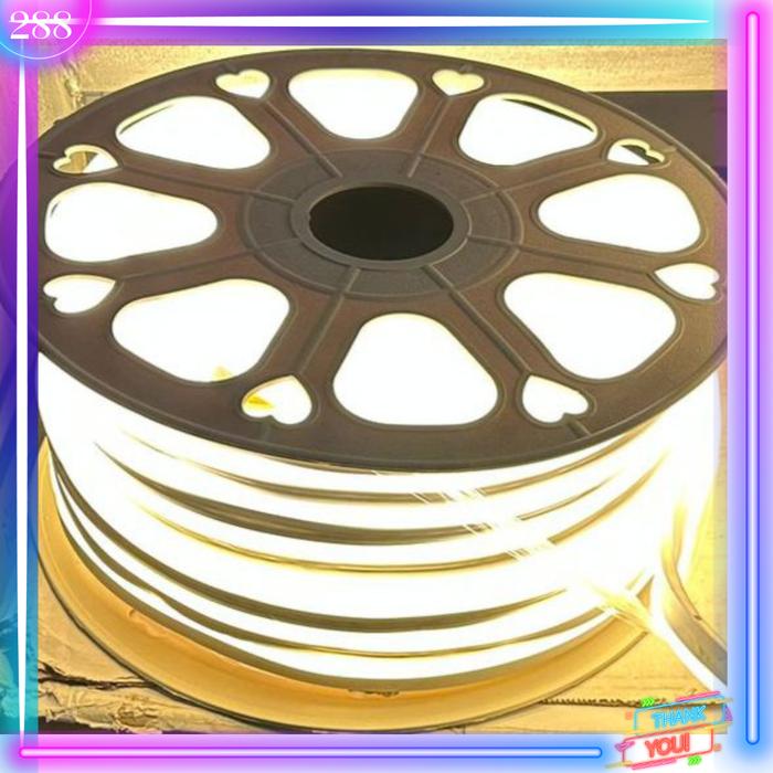 Gambar Lampu Neon Flex LED Selang Flexible sign strip fleksibel 50m 1 roll - warmwhite, 50M - warm dari Teranglight288 undefined Tokopedia