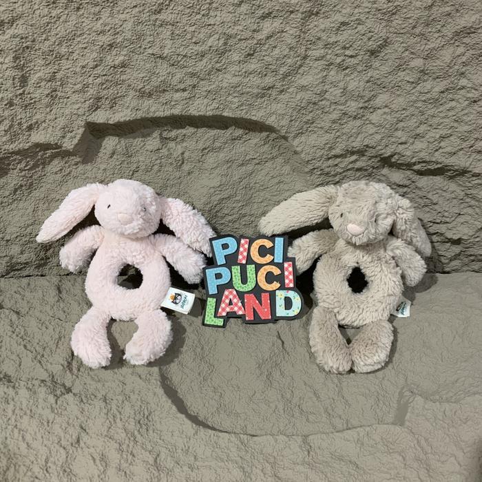 Jellycat Bunny Rattle Jual Jellycat Bashful Bunny Ring Rattle Kota
