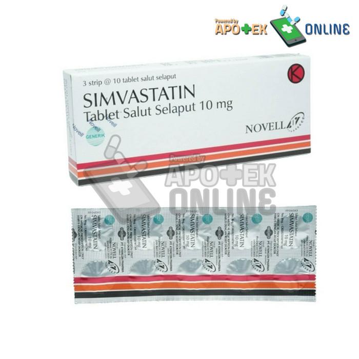 Gambar VYTORIN 10/20 MG 1 TABLET  SIMVASTATIN - SIMVASTATIN dari Apotek Harapan Taman Sari undefined Tokopedia